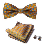 Orange vintage bow tie nz