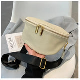 Oversized bum bag Beige nz