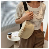 Oversized bum bag Beige nz