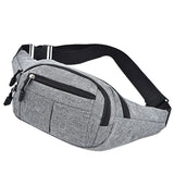 Oxford fabric waist bag Grey nz