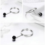 Pearl flower ring nz