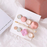 Pink hair clip pack nz