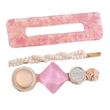 Pink hair clip set nz