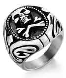 Pirate Skull Ring 57 mm nz