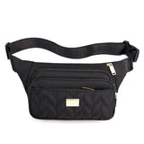 Practical waist bag Black nz
