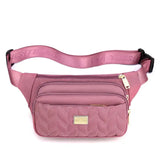 Practical waist bag Pink nz
