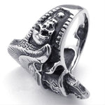 Punk steel ring nz