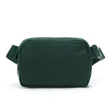Rectangular waist bag Dark green nz