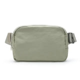 Rectangular waist bag Light green nz