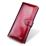 Rectangular wallet Dark red nz