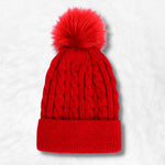 Red beanie with pompom nz