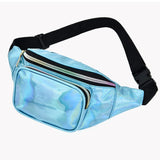 Reflective design bum bag Sky blue nz