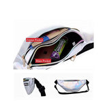 Reflective leather bum bag nz