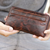 Retro wallet Brown nz