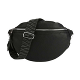 Retro women’s bum bag Black nz