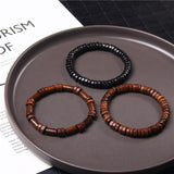 Retro wooden bracelet nz