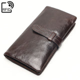 Rfid wallet Chocolate brown nz
