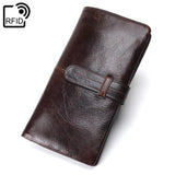 Rfid wallet Coffee brown nz
