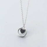 Round heart shaped pendant nz