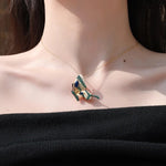 Sapphire butterfly necklace nz