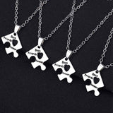 set of 4 Best friends necklace nz