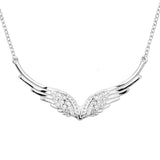 Silver angel necklace nz