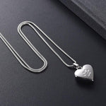 Silver cat heart necklace nz