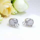 Silver elephant earrings nz