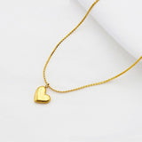 Silver heart pendant Golden nz