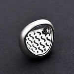 Silver lion head ring nz