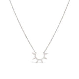 Silver sun pendant nz