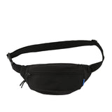 Simple black waist bag nz