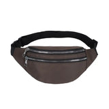 Simple bum bag Dark brown nz