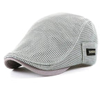 Simple flat cap Grey nz