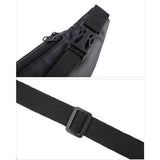 Simple men’s waist bag Black nz