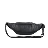 Simple men’s waist bag Black nz