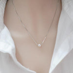 Simple pearl necklace nz