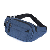 Simple travel waist bag Blue nz