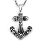 Skull anchor necklace nz