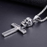 Skull Cross Necklace nz