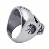 Skull ring number 8 nz