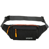 Slim waist bag Black nz
