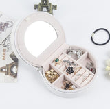 Small Travel Jewellery Box White nz