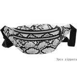 Snake leather bum bag nz
