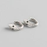 Snake Round earrings nz