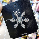 Snowflake hair clip nz