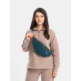 Soft waist bag Dark green nz