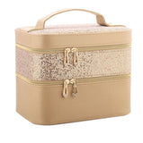 Sparkly Jewellery Box Gold nz