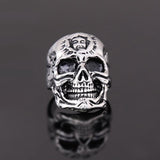 Stainless steel skull ring nz