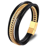 Stylish Men’s leather bracelet nz